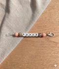 Boho Peace Keychain