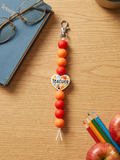 The Apple-a-Day Teacher Appreciation Keychain