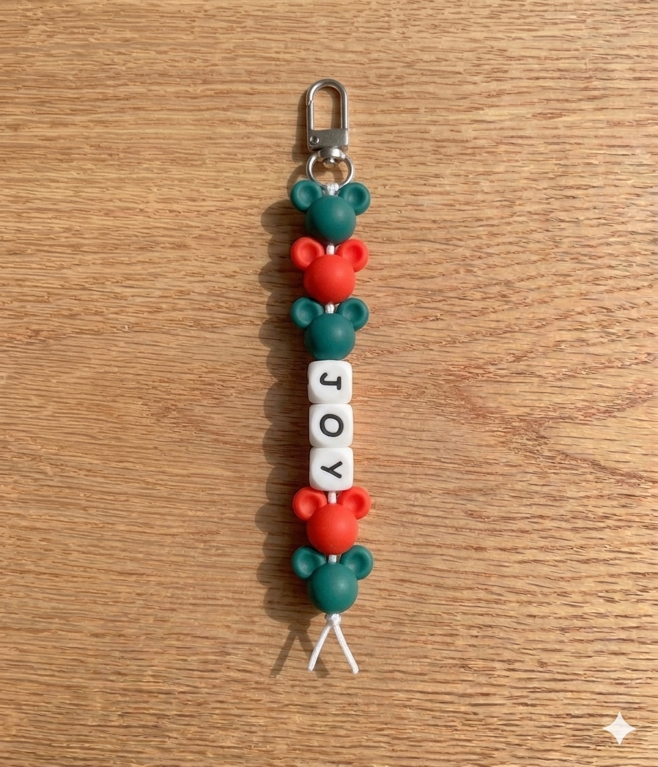 The Merry Mouse Joy Keychain